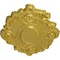 Ekena Millwork Kinsley Flowing Leaf Ceiling Medallion, Hand-Painted Rich Gold, 30 3/8"W x 20 3/4"H x 1"P CM30KIRGS - alternate 3